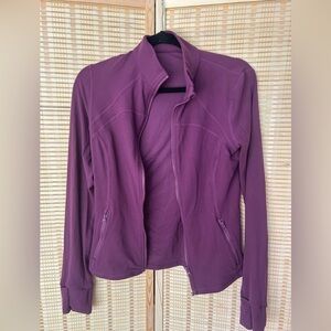 NWOT Size XL Activewear Purple Jacket Glowmode